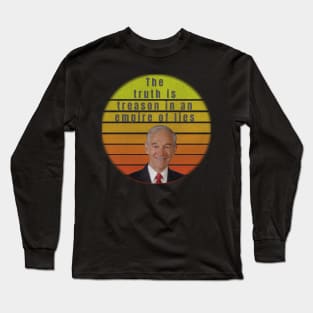 The truth is treason in an empire of lies Long Sleeve T-Shirt